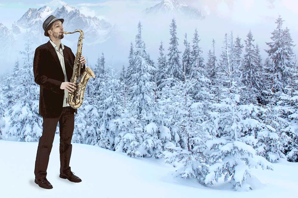 LoungeSax Christmas Edition spiller julemusik for store og små